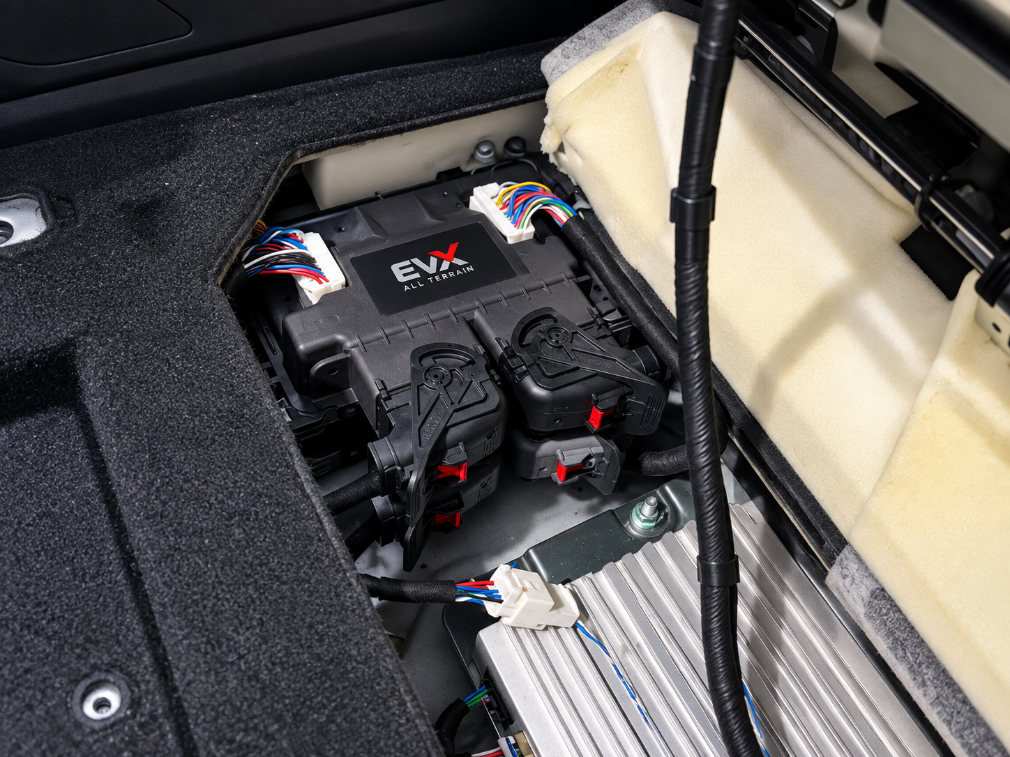 EVX VCU hardware installed in a BYD SHARK 6